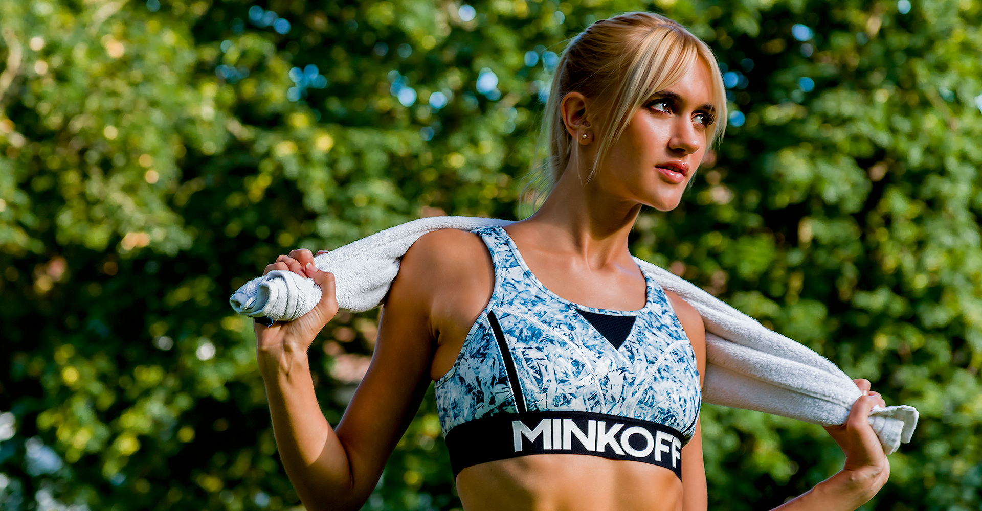 Sportshooting mit Model Julia